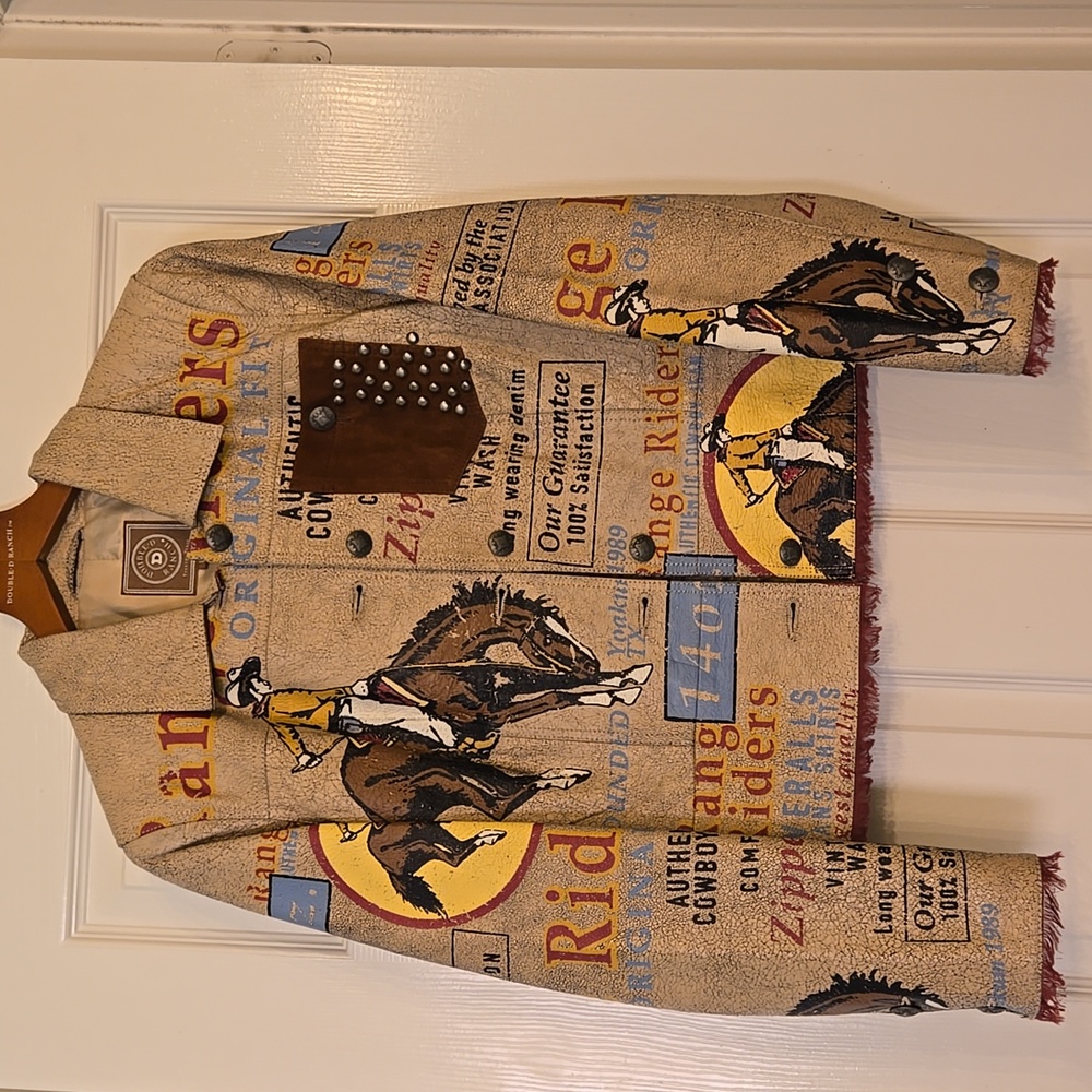 Double D Ranch Leather Jacket